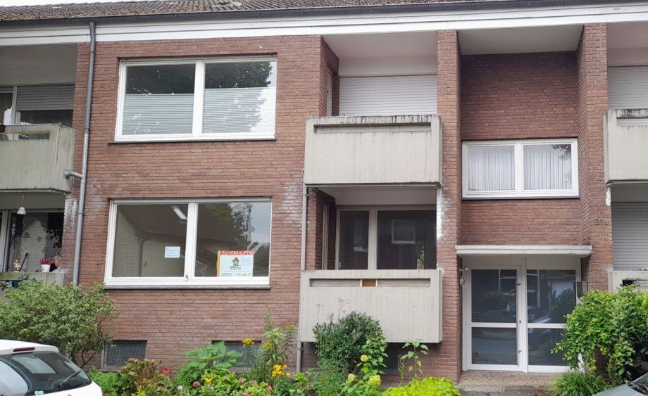 Ansicht Stra�e Erdgeschosswohnung Meppen