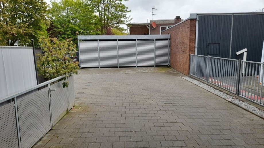 M�ll-Fahrradcontainer Etagenwohnung 